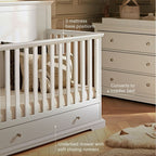 Beaumont Grand Cot Bed - White