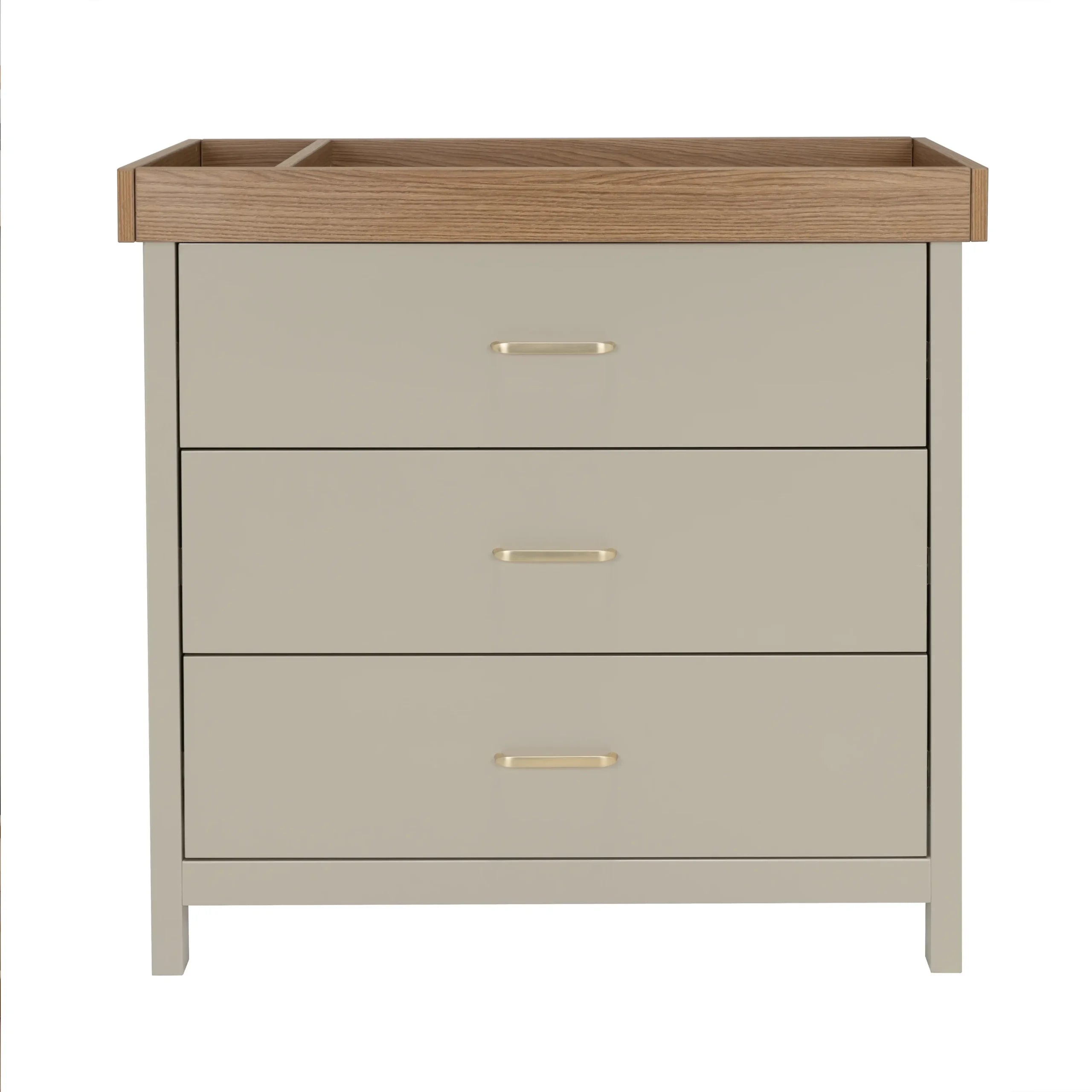 Mira 3 Piece Nursery Room Set – Cashmere Warm Oak