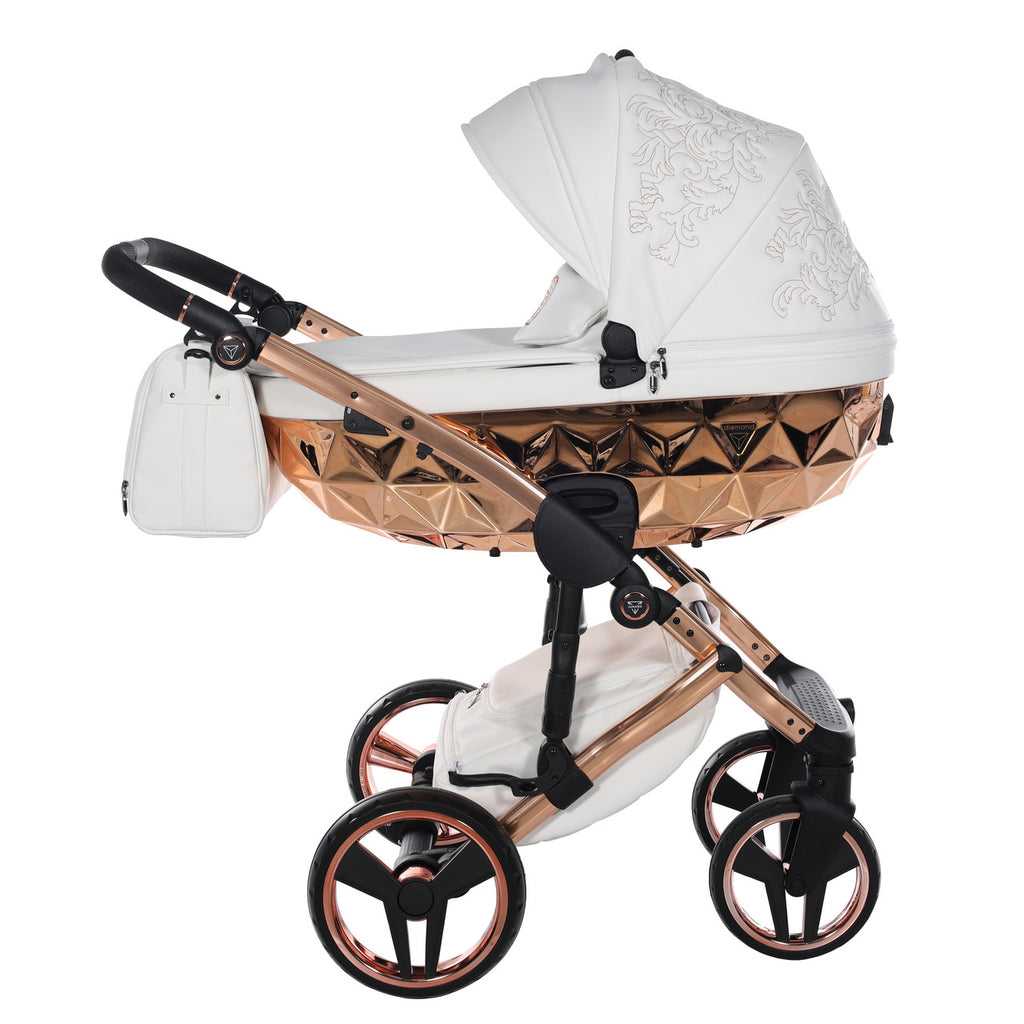 Junama Handcraft Enzo White Rose Gold 3 In 1