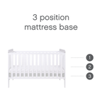 Tutti Bambini Rio 2 Piece Room Set - White & Dove Grey