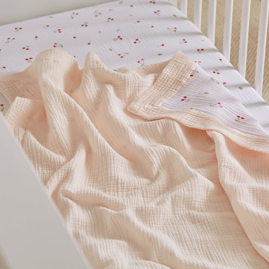 Comforter Blanket - Ditsy Cherry