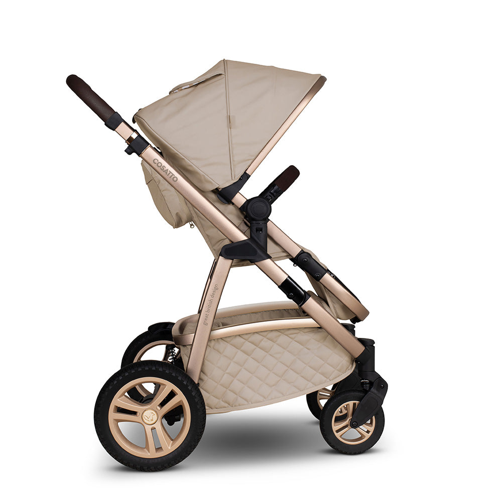 Cosatto Wow 3 All Stage Family Rotate & Recline 2 Base Bundle Whisper
