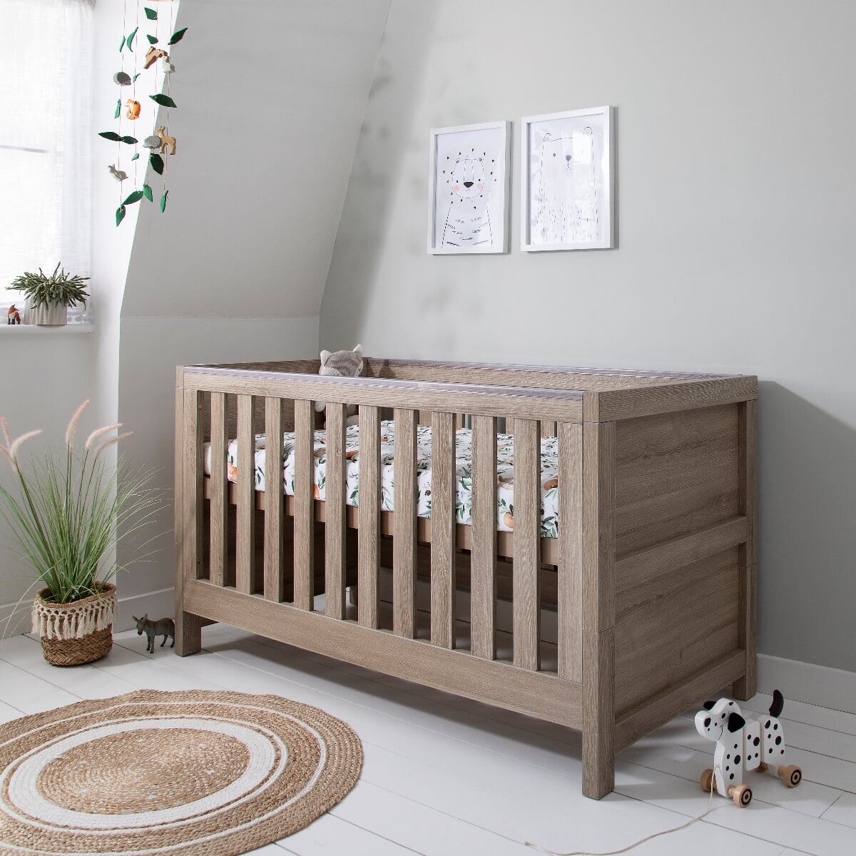 Tutti Bambini Modena 2 Piece Room Set - Oak