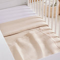 4 Piece Cot Bed Bedding Set - Cashmere Waffle