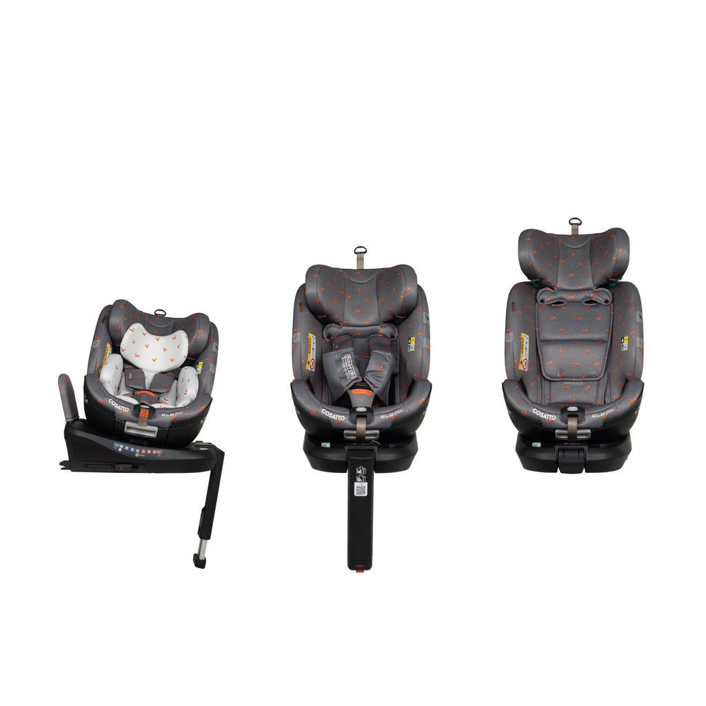 Cosatto All in All Ultra 360 Rotate i-Size Car Seat Foxling