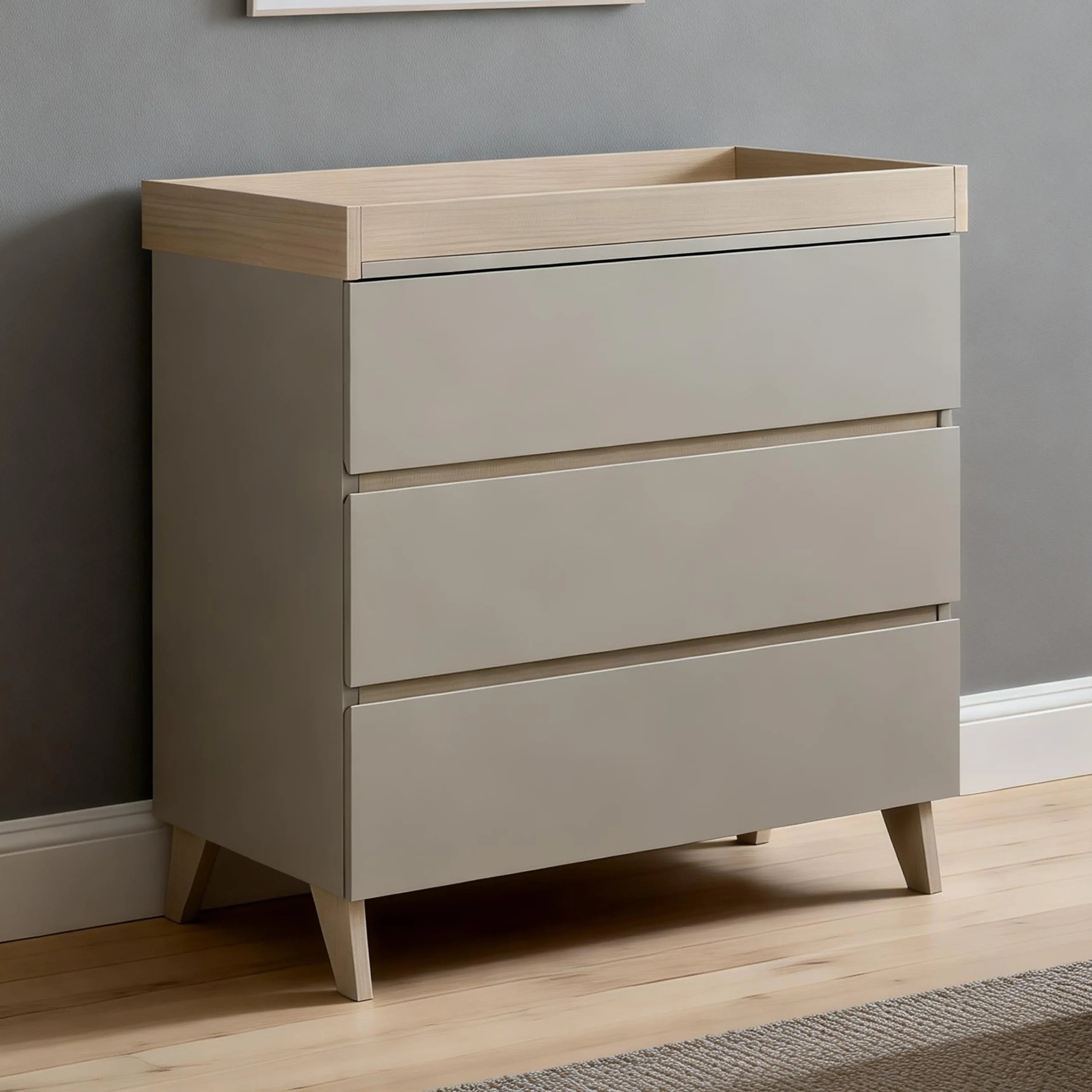 Dante 3 Piece Nursery Room Set – Cashmere