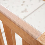 Tutti Bambini Japandi Mini Cot Bed - Light Oak