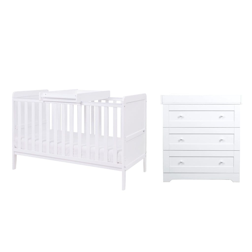 Tutti Bambini Rio 2 Piece Room Set - White