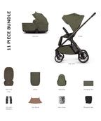 Venicci Tila Essential Bundle (2 In 1) Olive