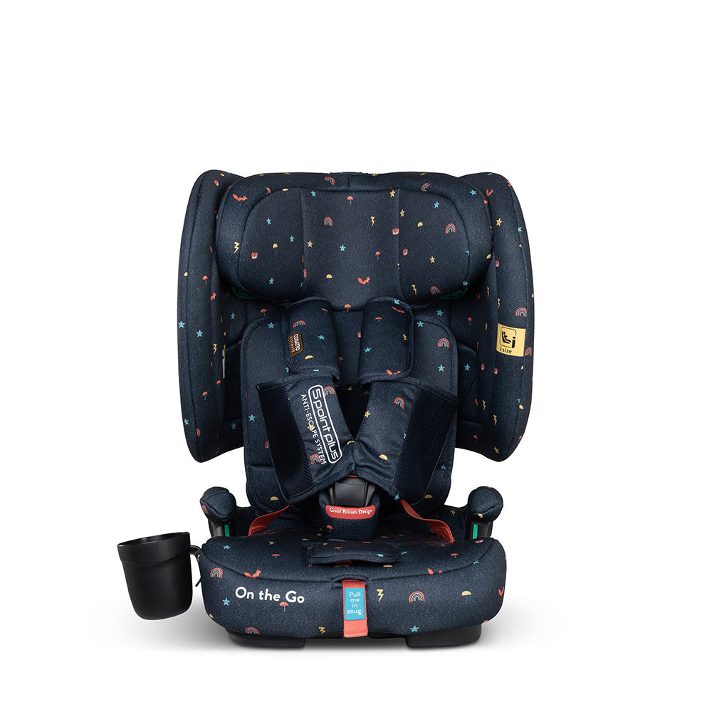 Cosatto On The Go i-Size Travel Car Seat Doodle Days