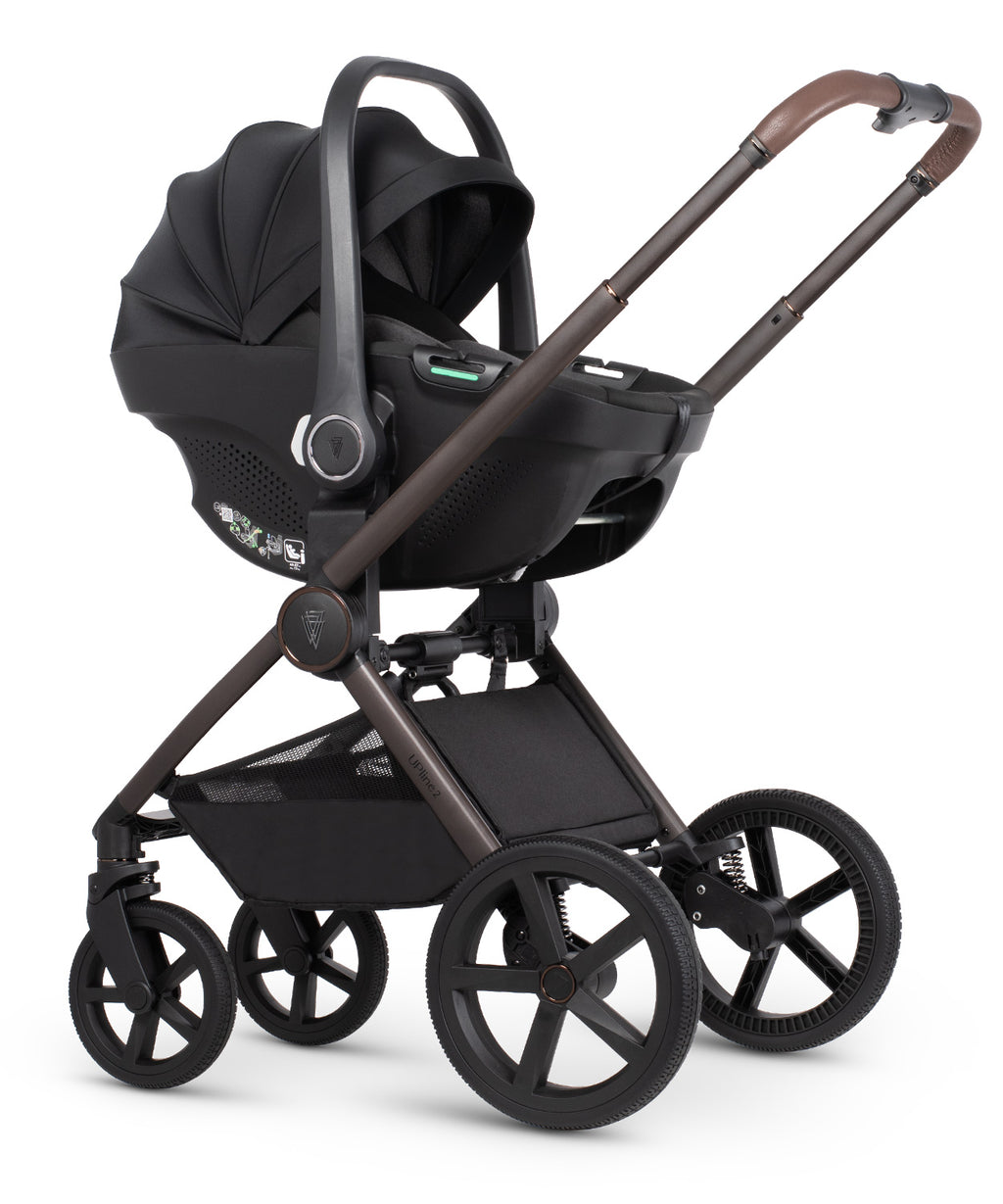 Venicci Upline 2 SE Powder Pram (Tiago black)