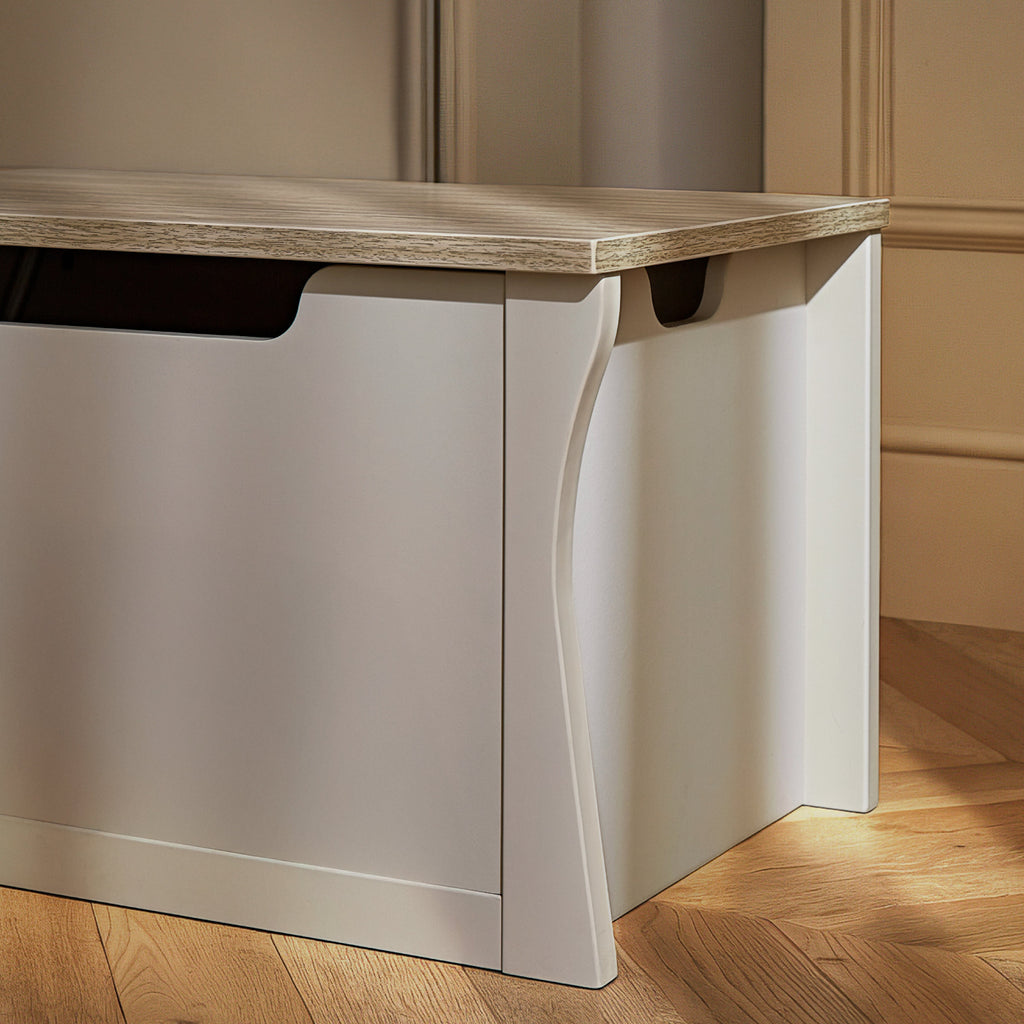 Clara Storage Box - Cashmere & Ash