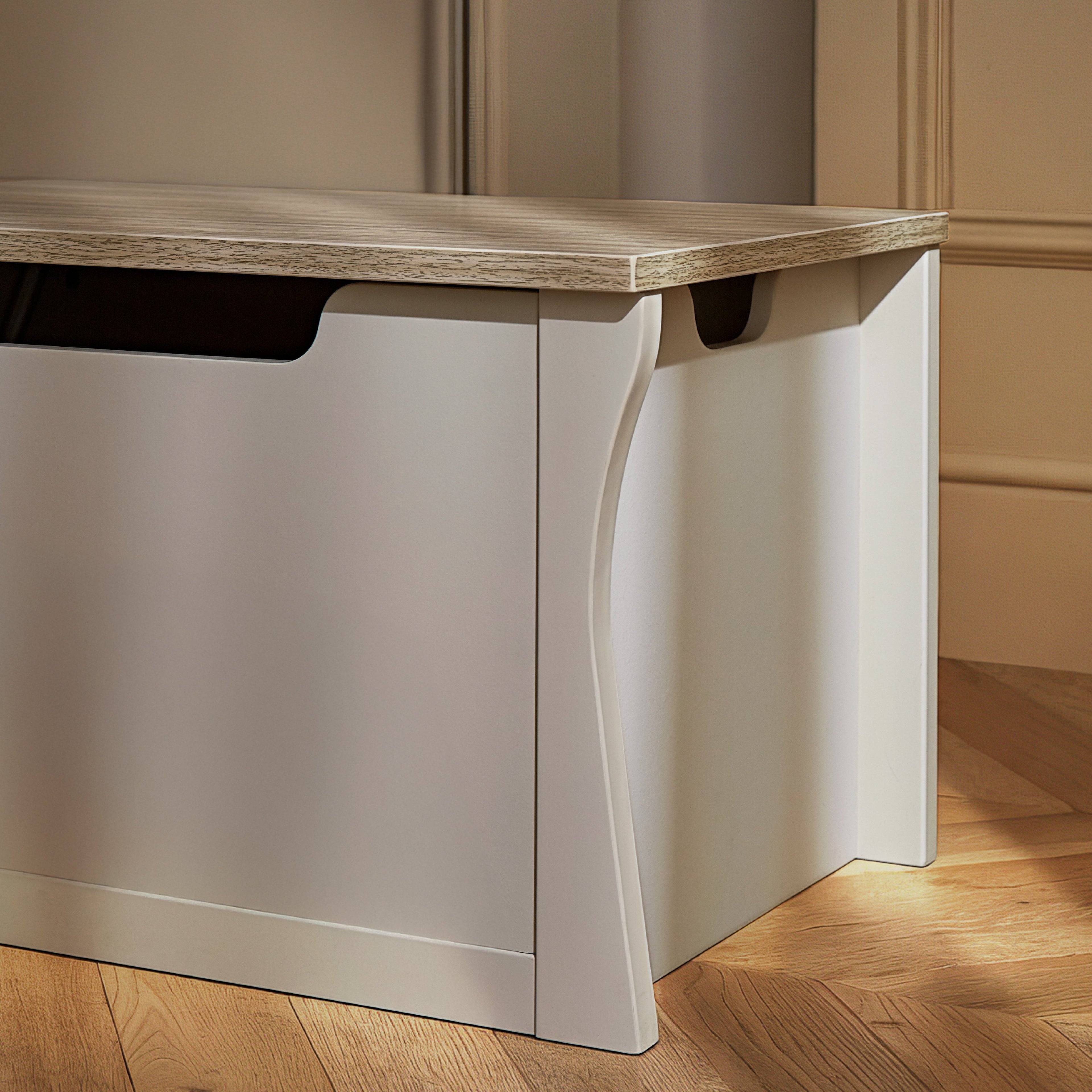Clara Storage Box - Cashmere & Ash