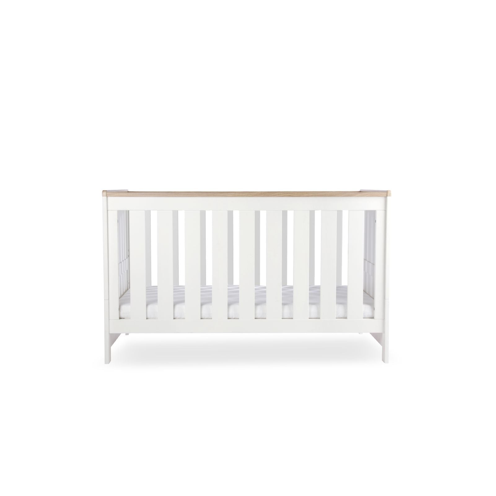 Burford Cot Bed - White & Oak