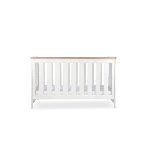 Burford Cot Bed - White & Oak