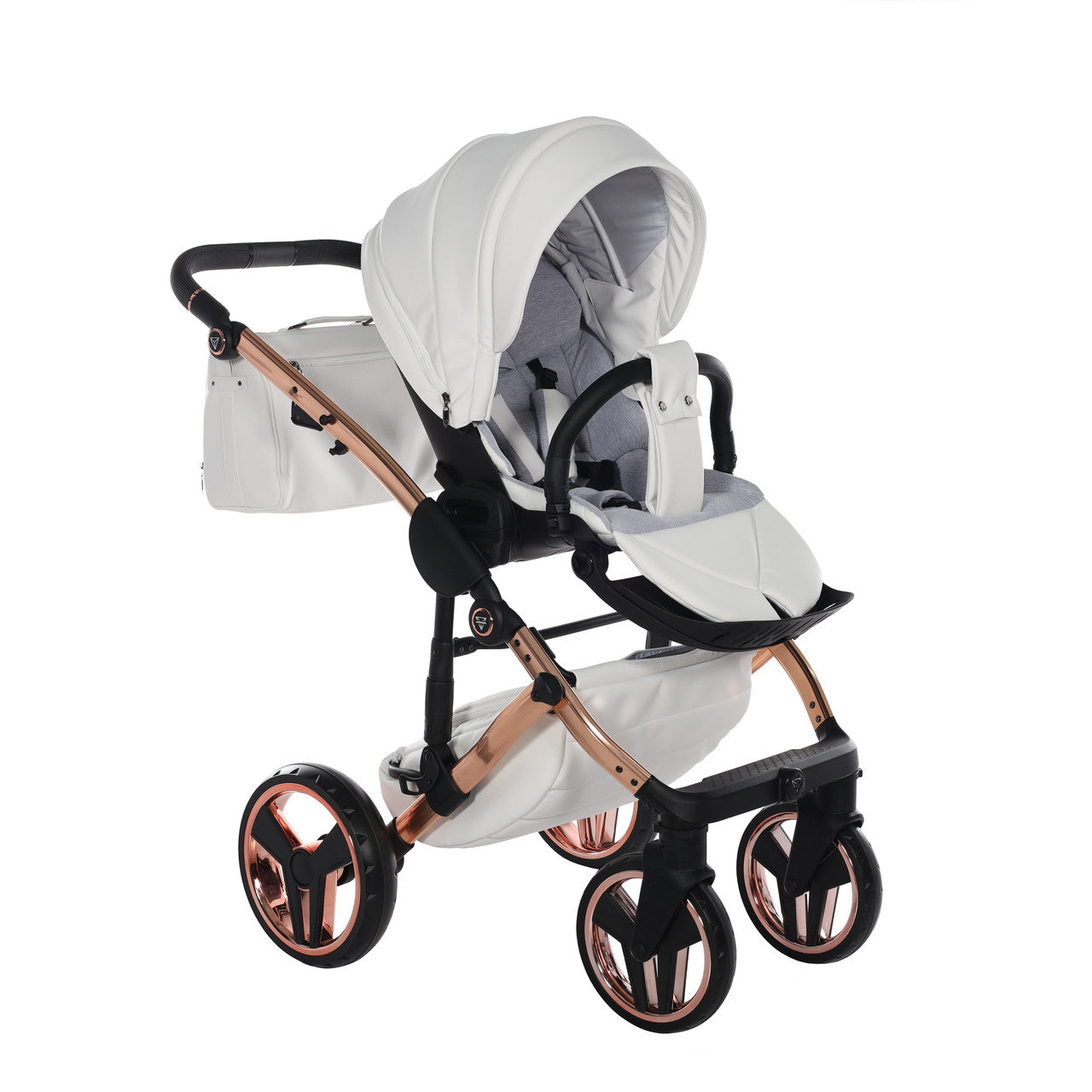 Junama Handcraft Enzo White Rose Gold 3 In 1