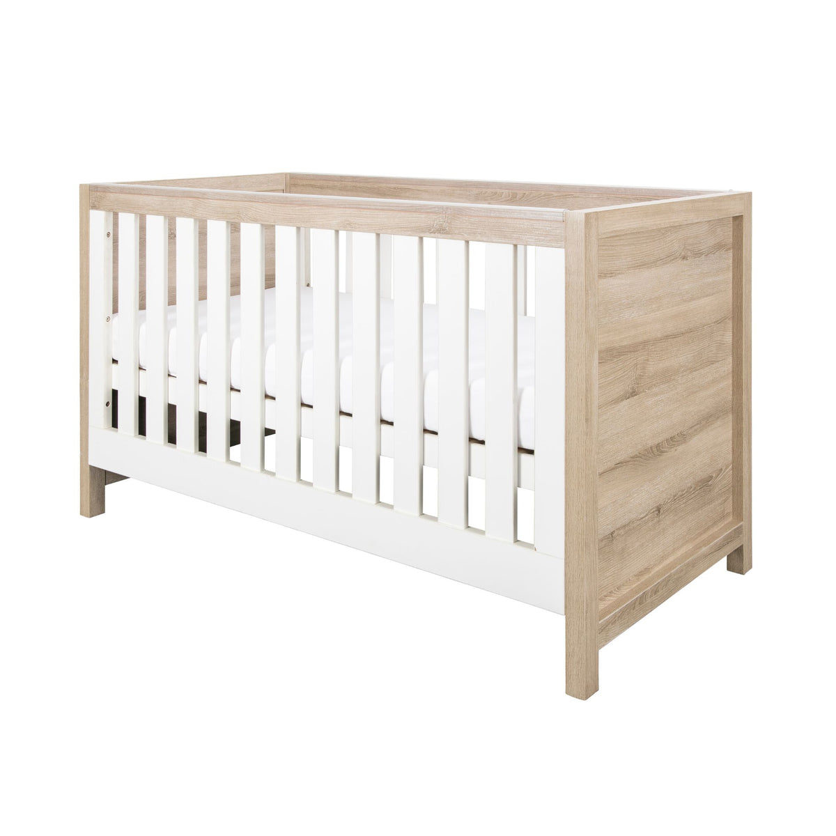 Tutti Bambini Modena 2 Piece Room Set - White/Oak