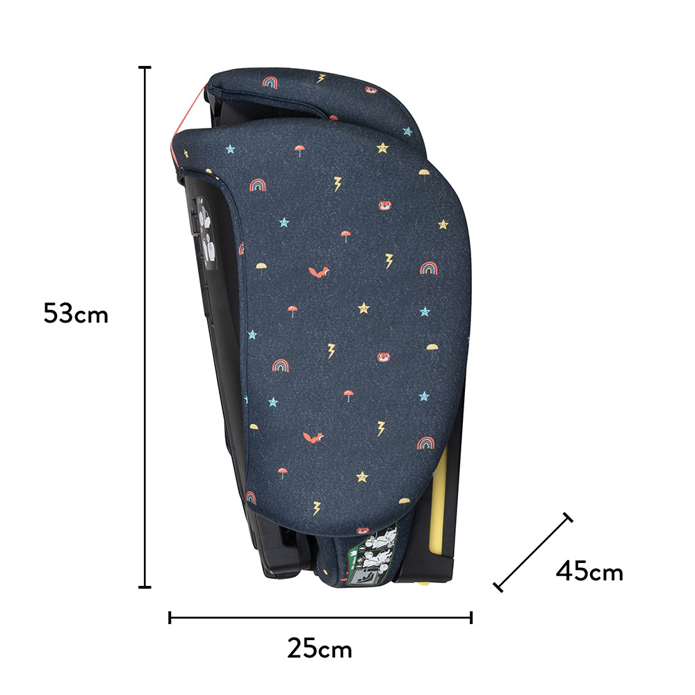 Cosatto On The Go i-Size Travel Car Seat Doodle Days