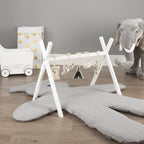 Teddy Bear Playmat Big 150cm Jersey Grey