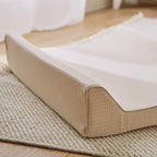 Wedge Changing Mat - Cashmere Waffle