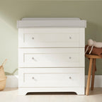 Tutti Bambini Rio 2 Piece Room Set - White & Dove Grey