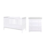Tutti Bambini Rio 2 Piece Room Set - White & Dove Grey