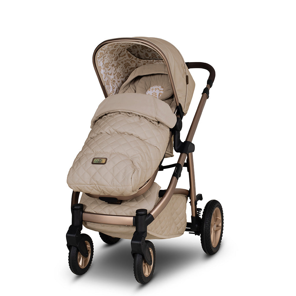 Cosatto Wow 3 All Stage Family Rotate & Recline 2 Base Bundle Whisper