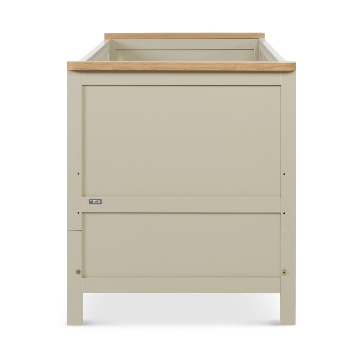 Tutti Bambini Misha Cot Bed Mushroom/Golden Oak