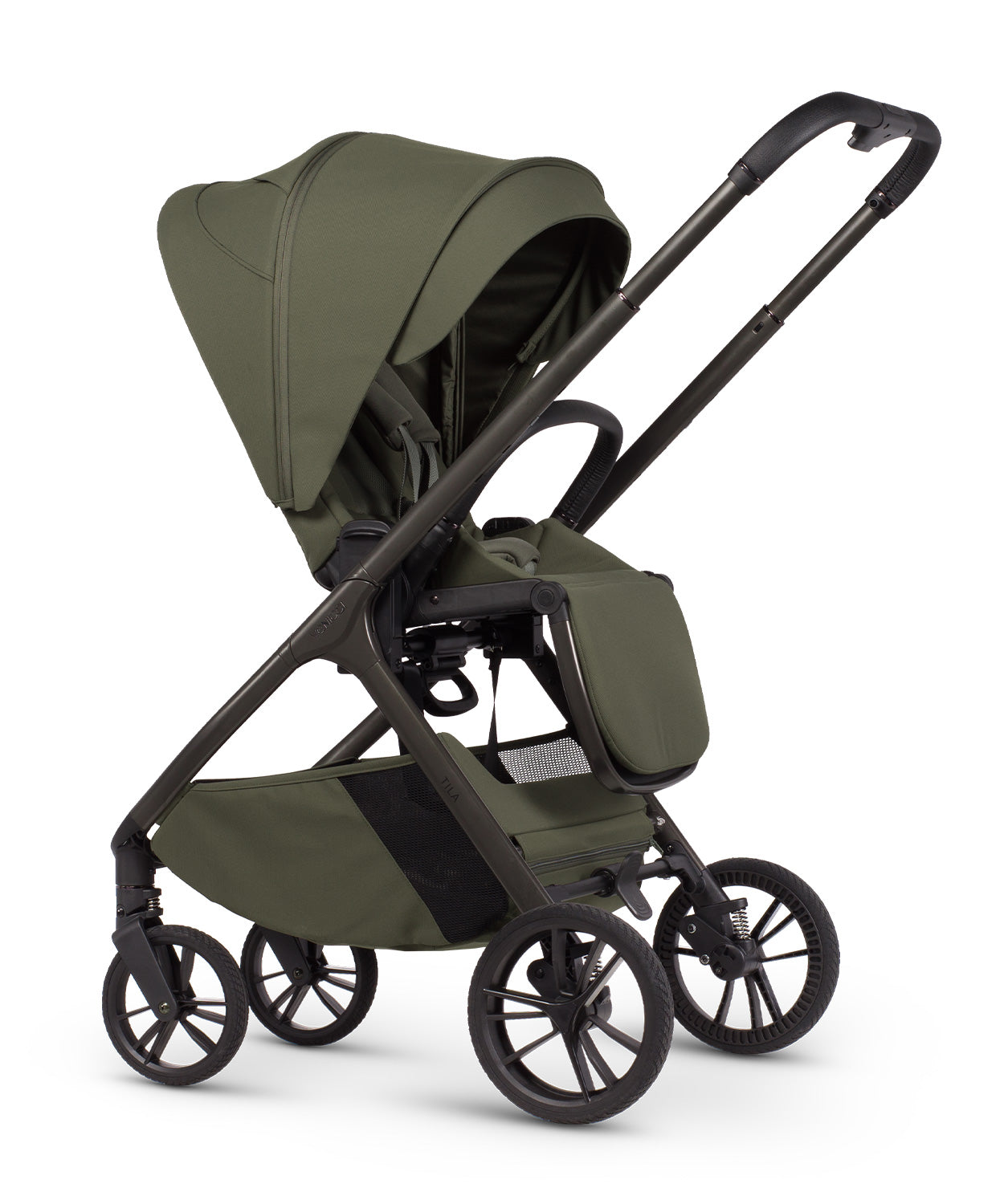 Venicci Tila Ultimate Bundle (4 In 1 Plus) Olive- Tiago Black