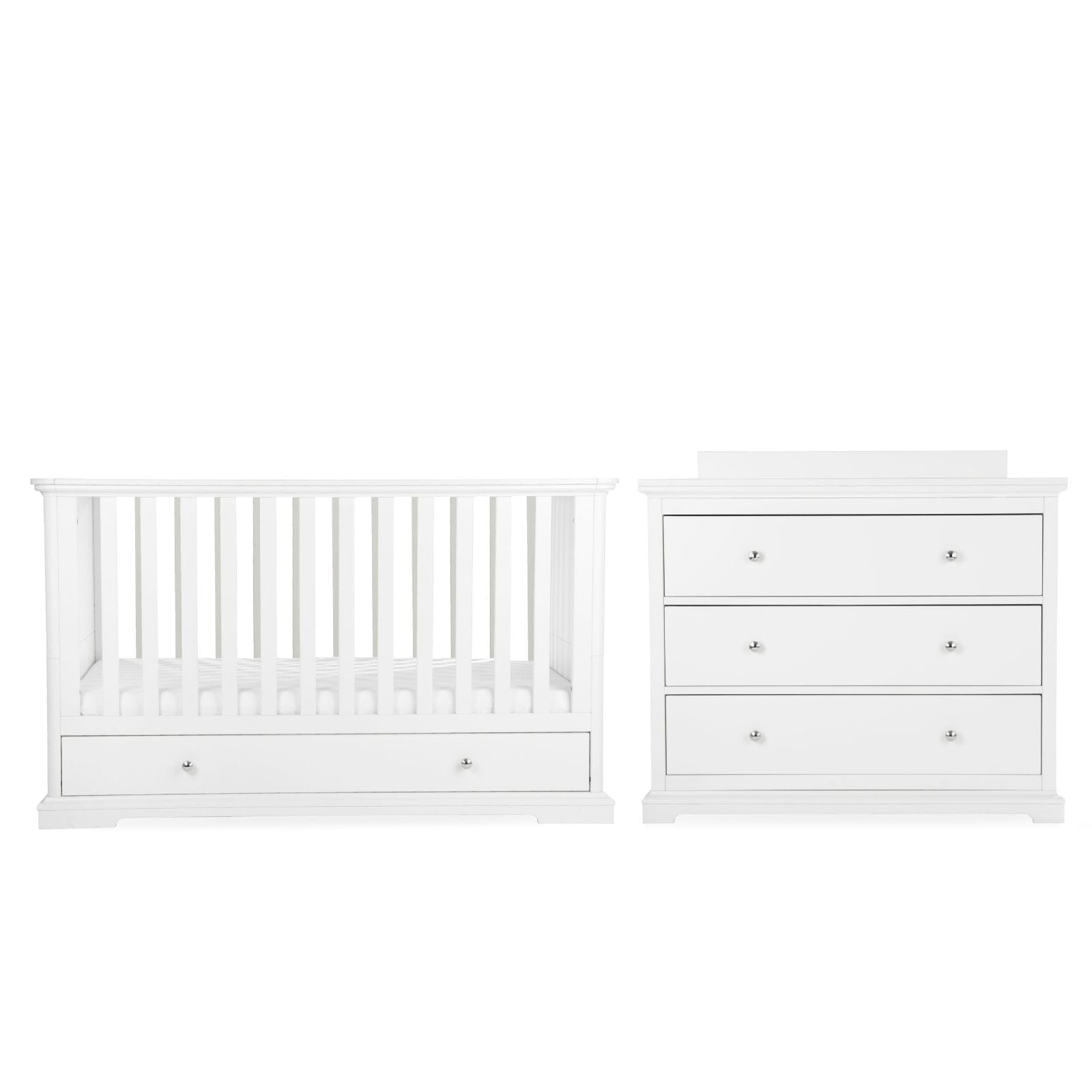 Beaumont 2 Piece Nursery Furniture Set - White