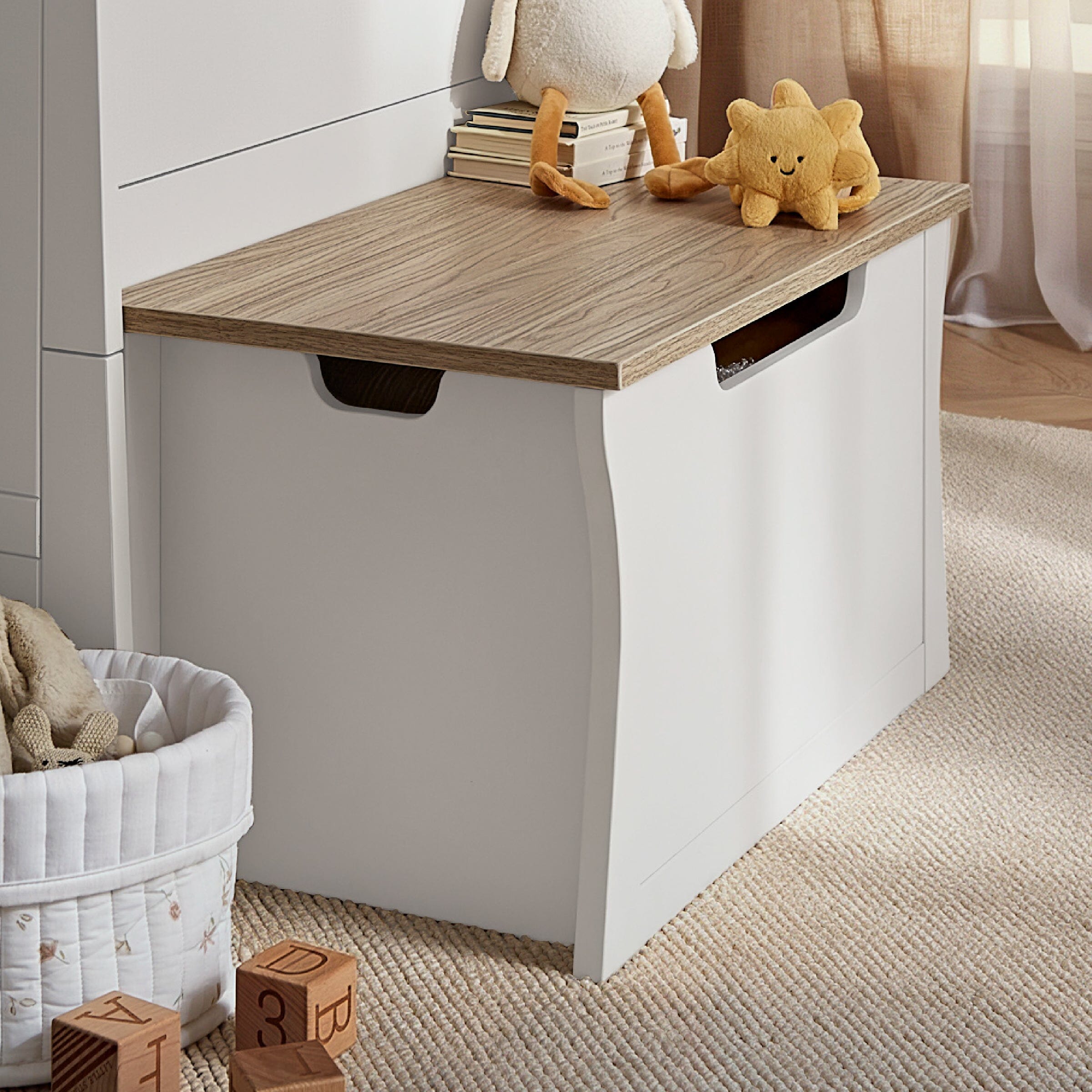 Clara Storage Box - Cashmere & Ash