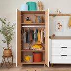 Tutti Bambini Hygge 3 Piece Room Set - White/Light Oak