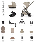 Venicci Tila Ultimate Bundle Latte Tiago Black