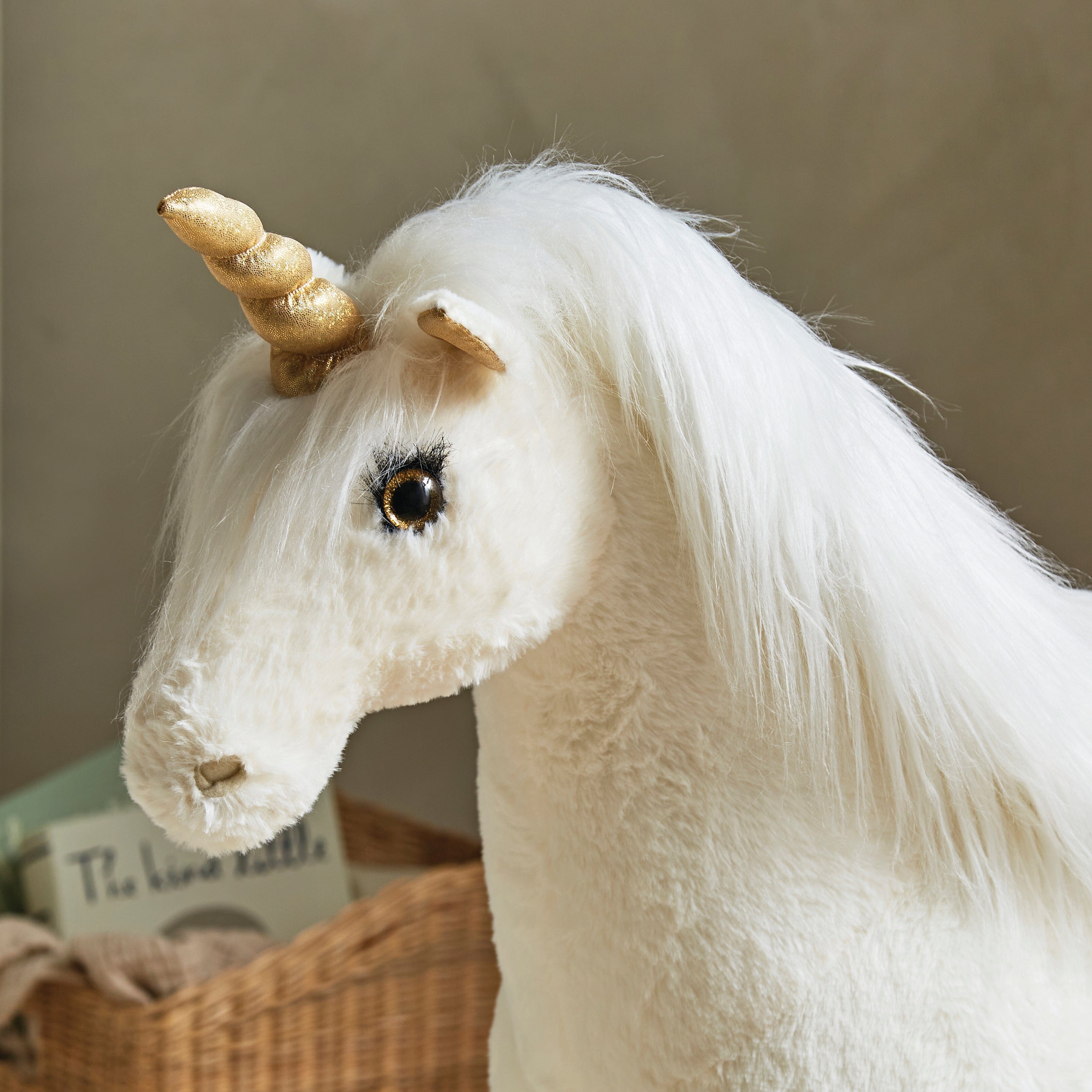 Standing Unicorn - Gold Dust