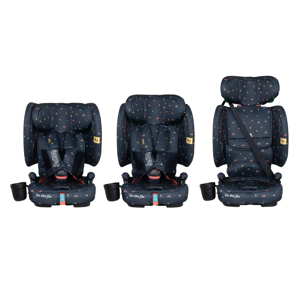 Cosatto On The Go i-Size Travel Car Seat Doodle Days