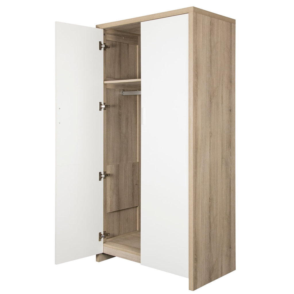 Tutti Bambini Modena 3 Piece Room Set - White/Oak