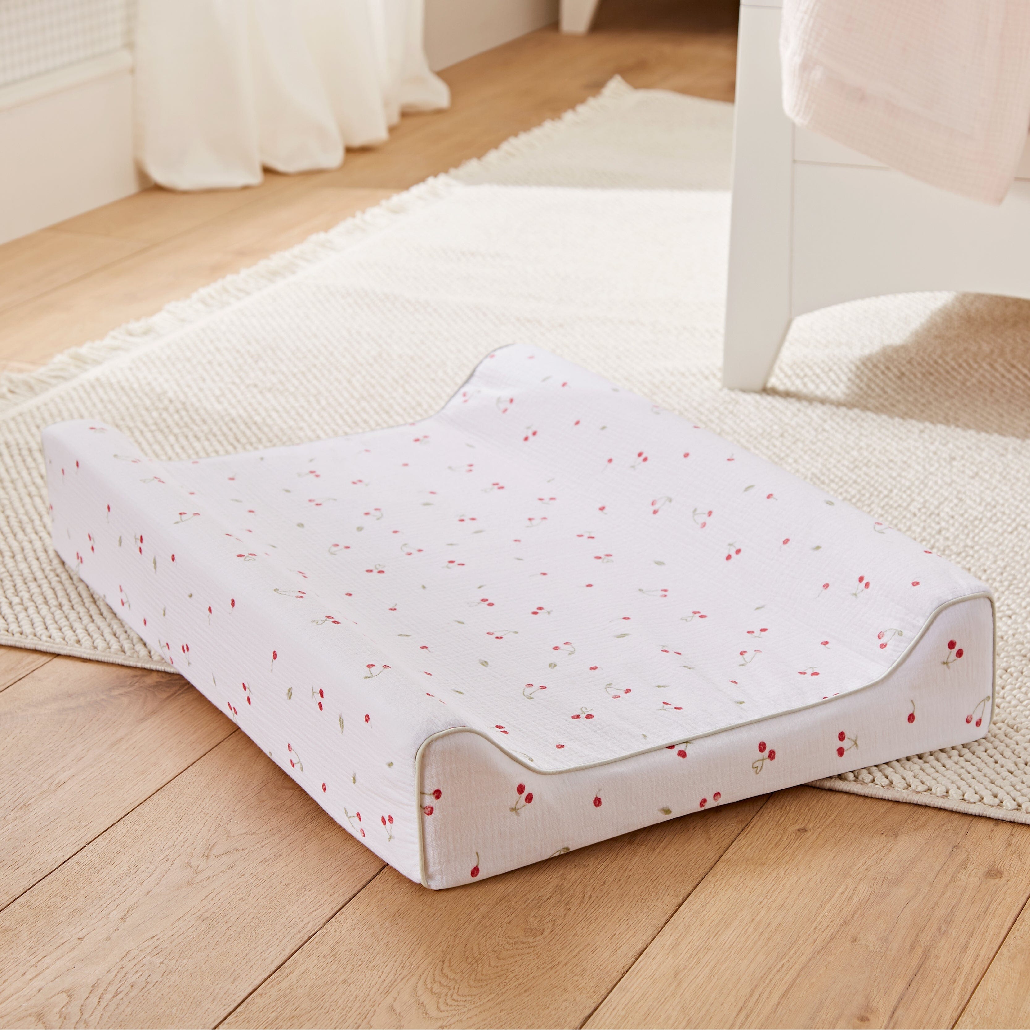 Wedge Changing Mat - Ditsy Cherry