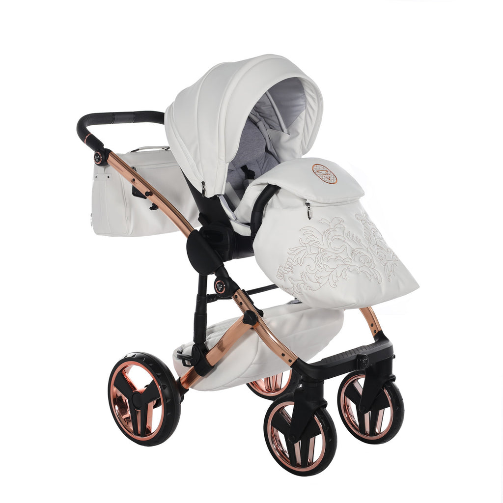 Junama Handcraft Enzo White Rose Gold 3 In 1