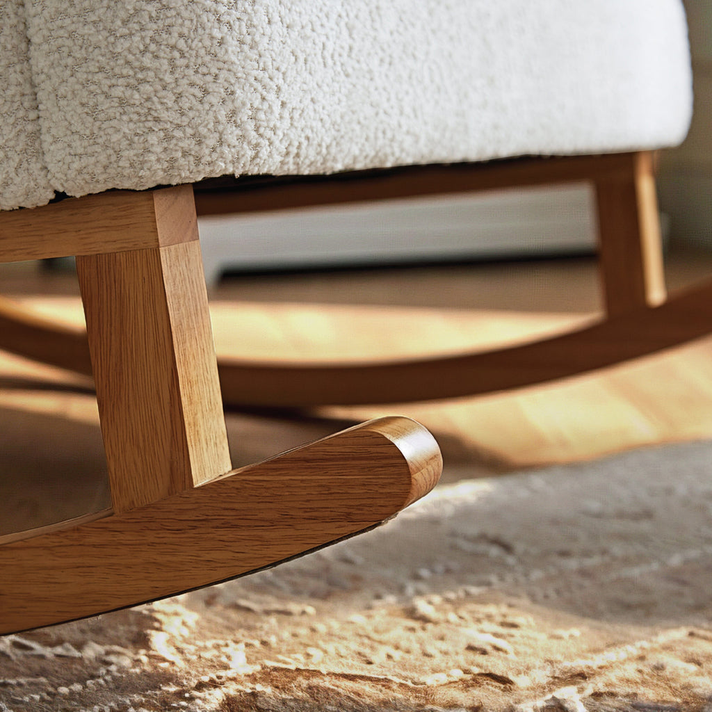 Etta Cuddle Chair - Boucle Off White
