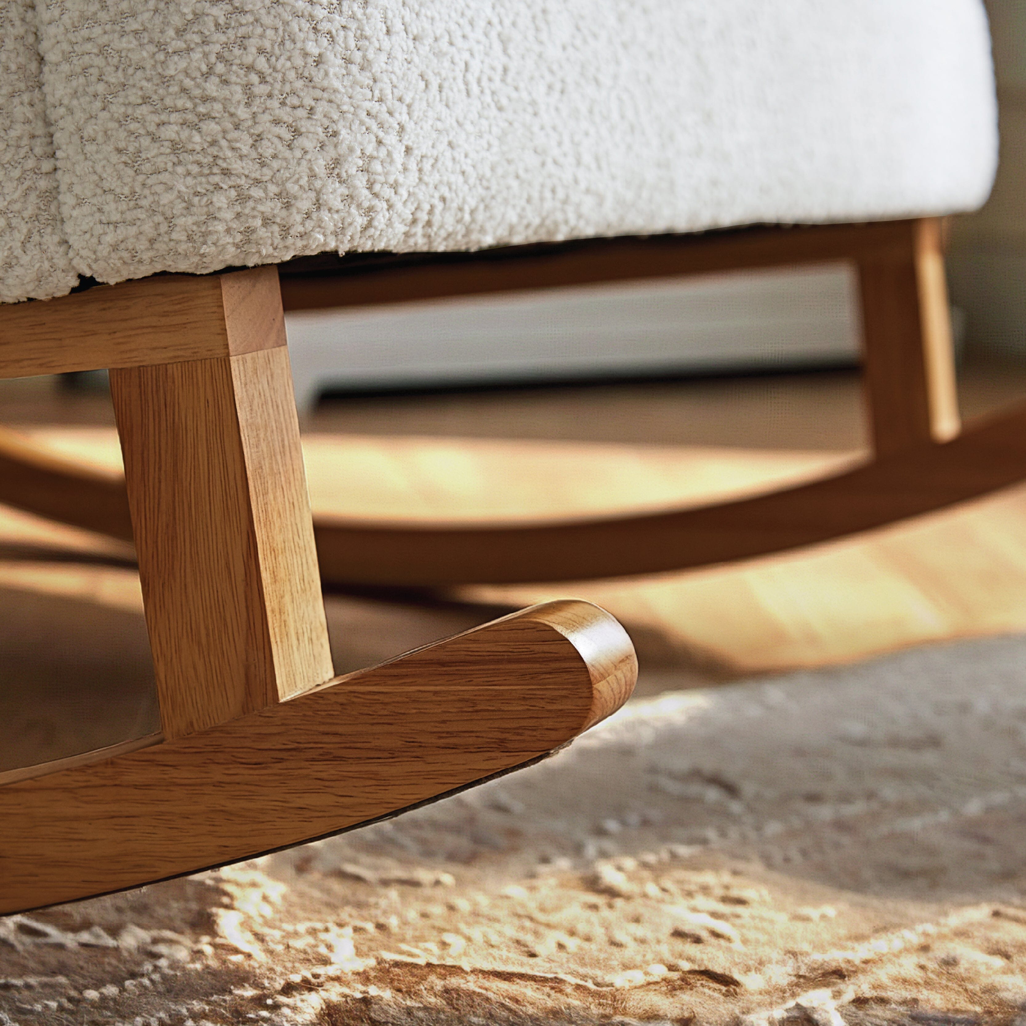 Etta Cuddle Chair - Boucle Off White