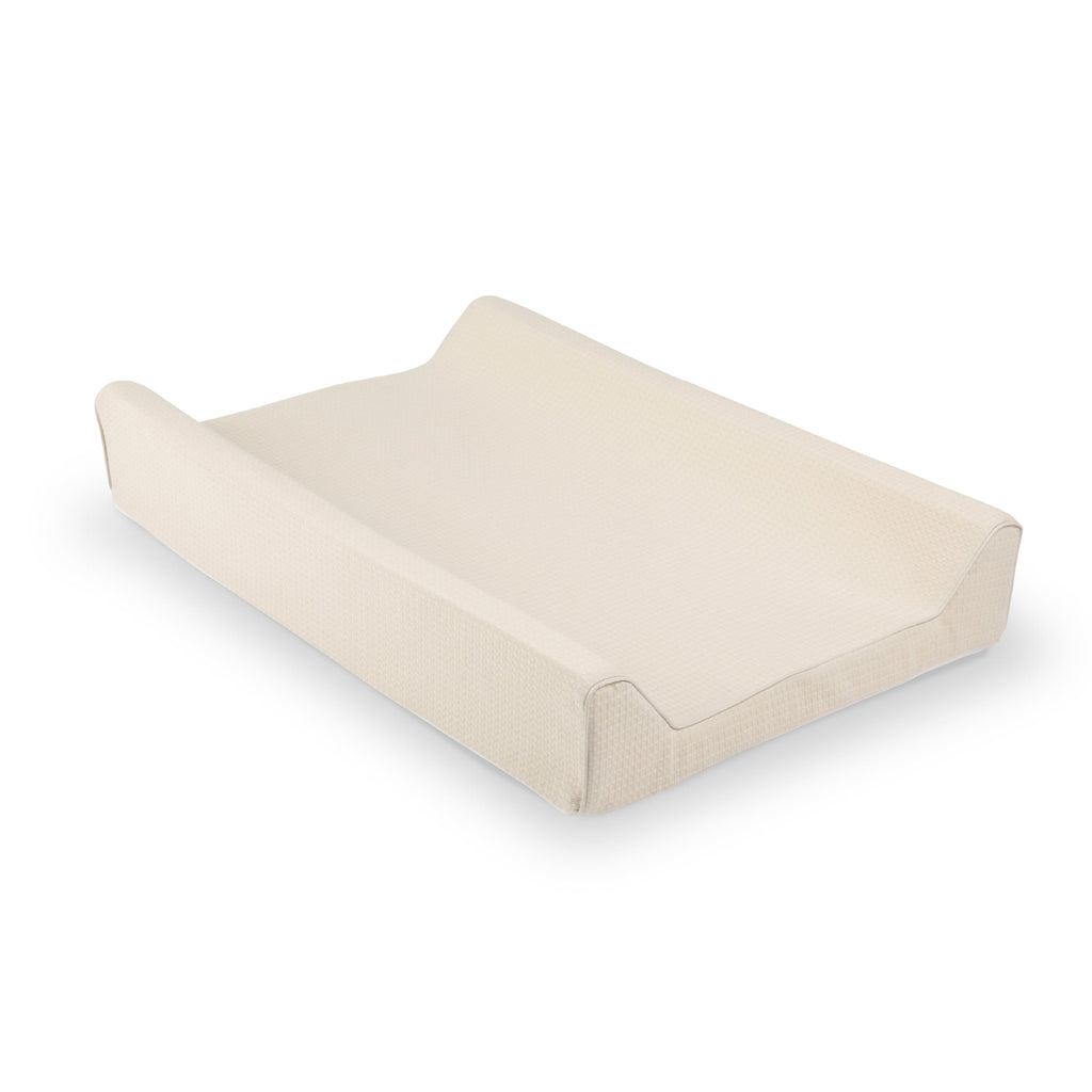 Wedge Changing Mat - Cashmere Waffle