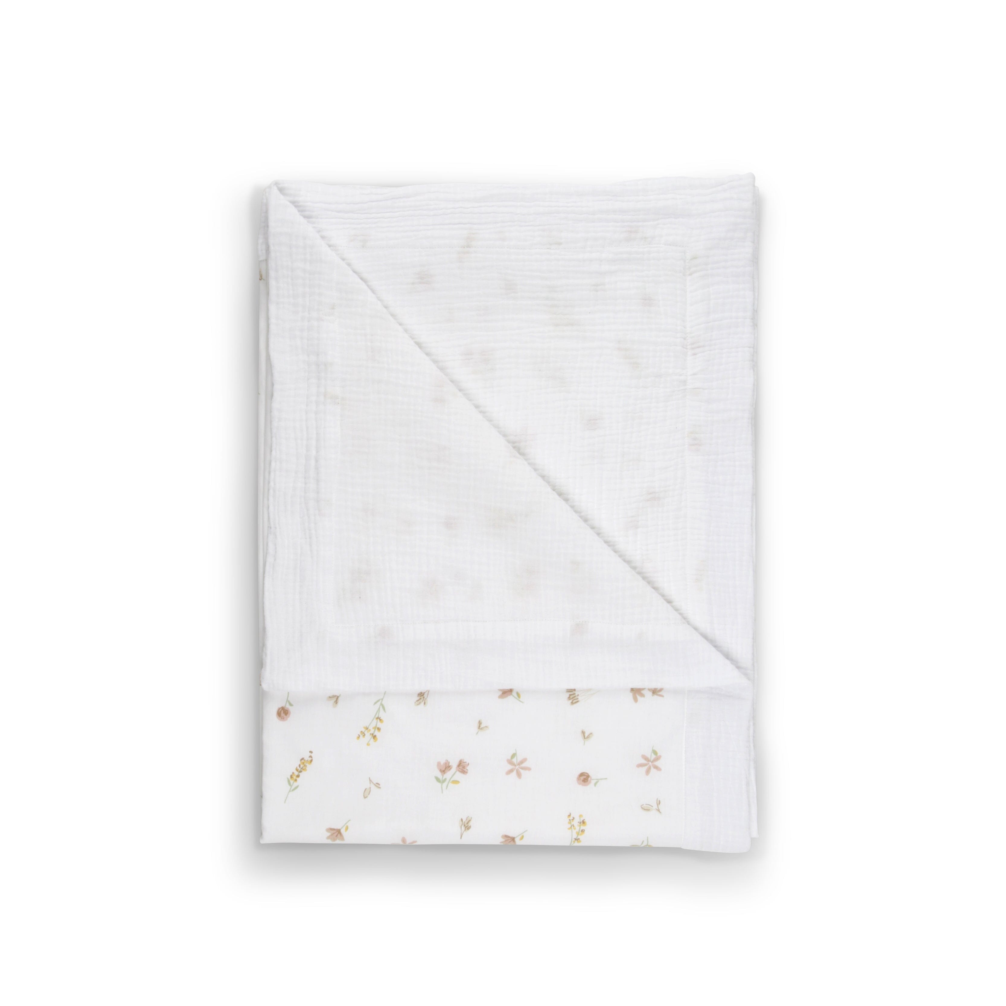 4 Piece Cot Bed Bedding Set - Cashmere Meadow