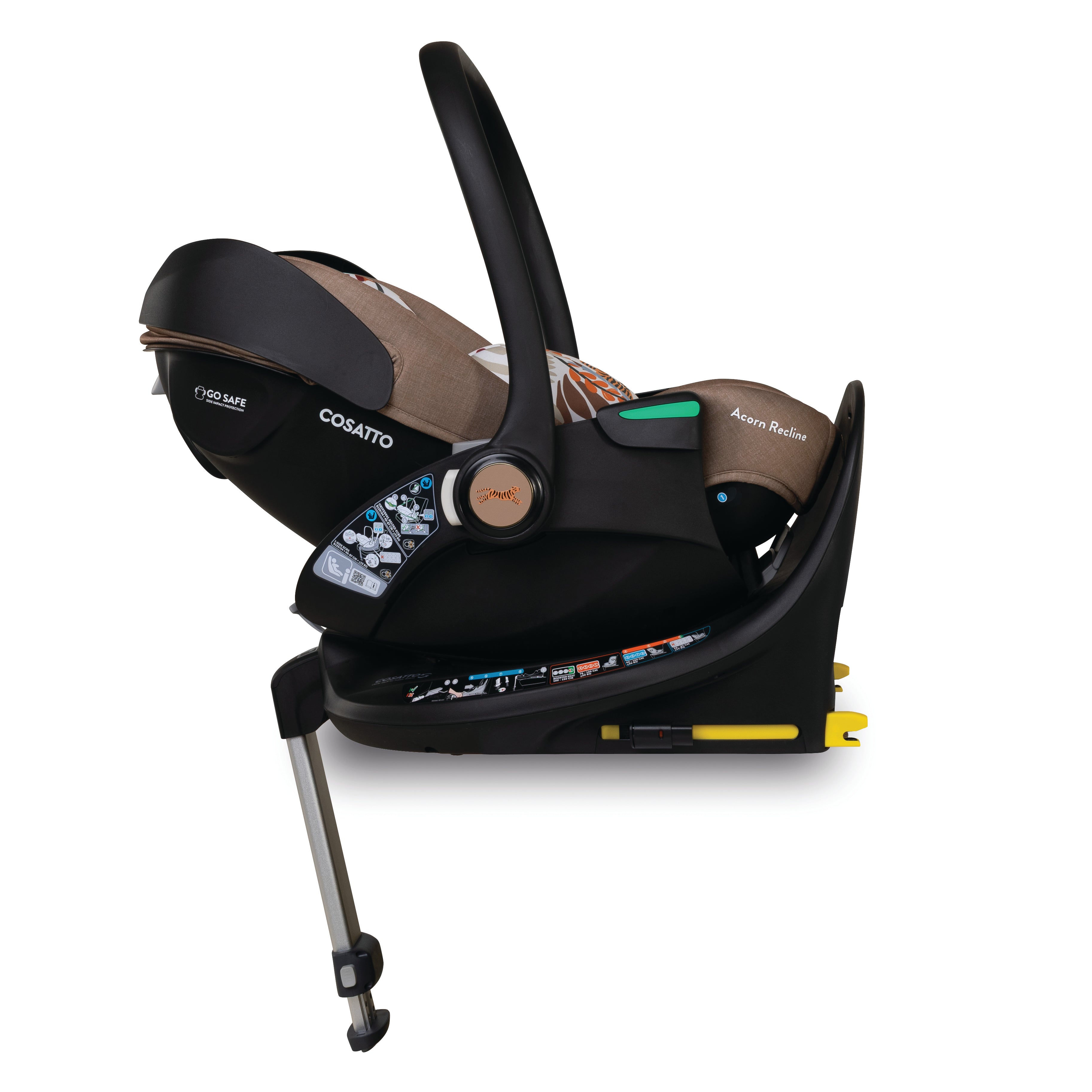 Cosatto Wow 3 Special Edition Rotate & Recline Essentials Bundle Tiger Tale