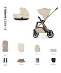Venicci Tila Essential Bundle (2 In 1) Sabbia