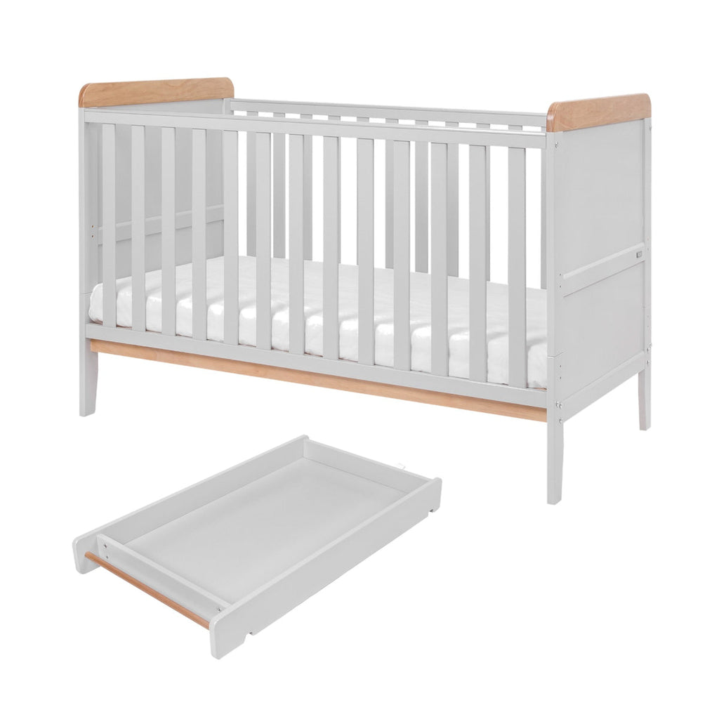 Tutti Bambini Rio 2 Piece Room Set - Honey Oak & Dove Grey