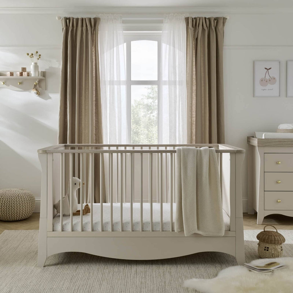 Clara 2 Piece Nursery Furniture Set - Cashmere & Ash