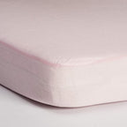 Tencel Fitted Bed Protector Cot Bed 70x140 Pink