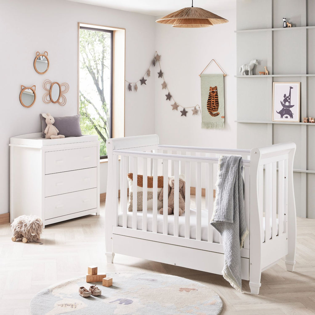 Eva 2 Piece Room Set White