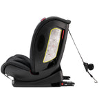 Excalibur Group 1/2/3 Child Car Seat - (25KG Harness) Black/Grey