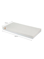 Cuddleco Signature Hypo Allergenic Bamboo Pocket Sprung Cot Bed Mattress 140x70